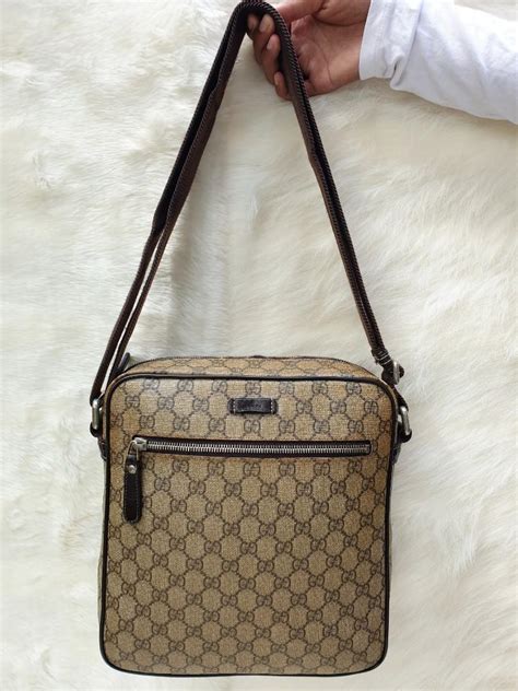 tas selempang gucci pria original|bagas Gucci.